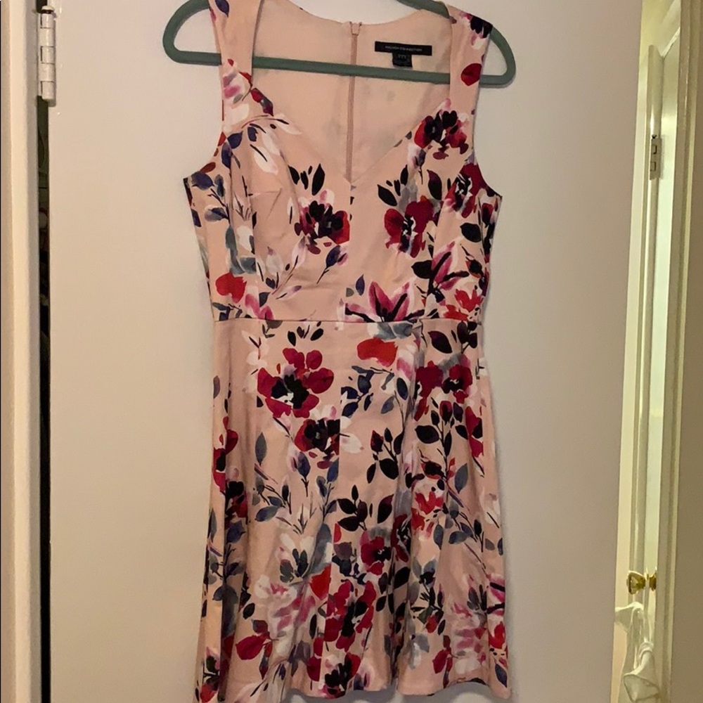 French Connection floral mini dress